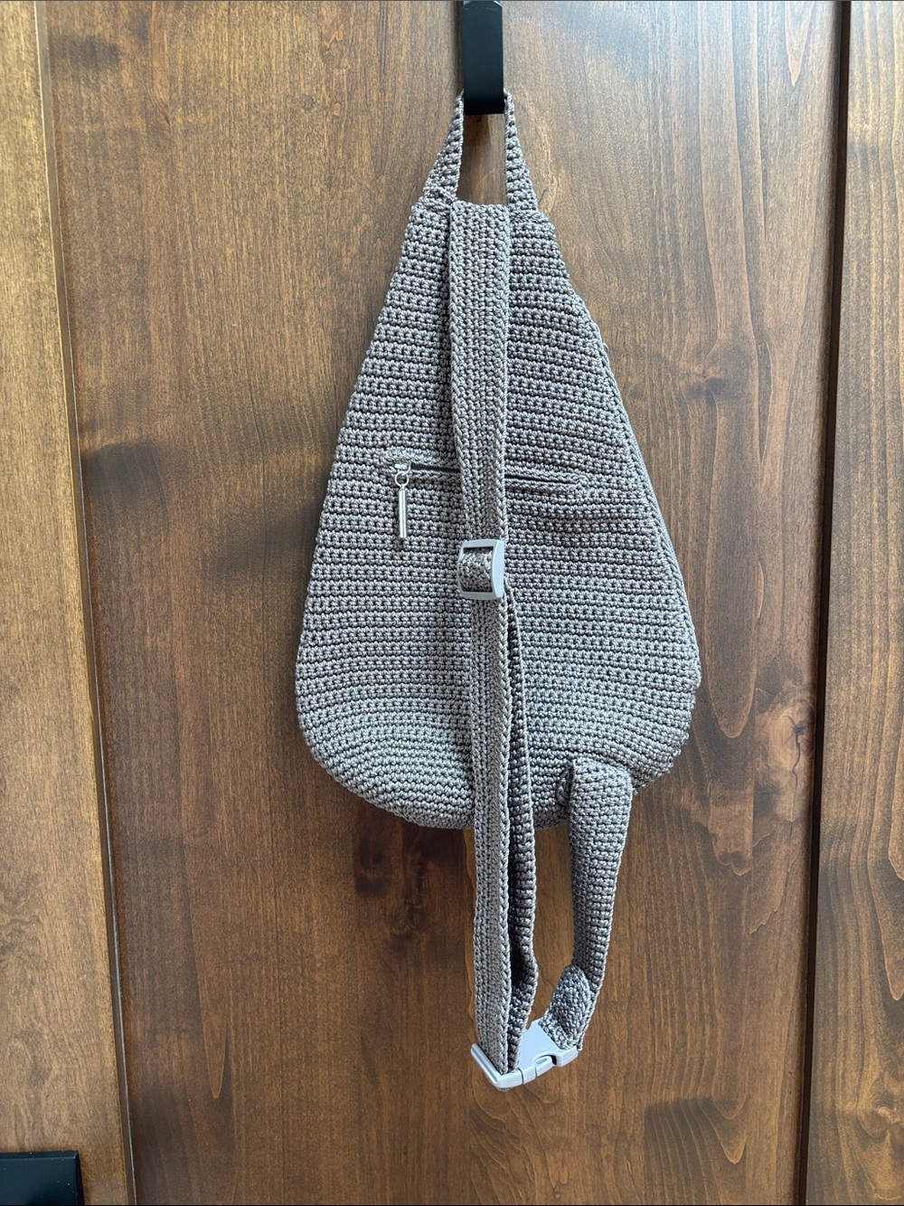 The Sak Geo Taupe Sling Bag - Picture 4 of 14